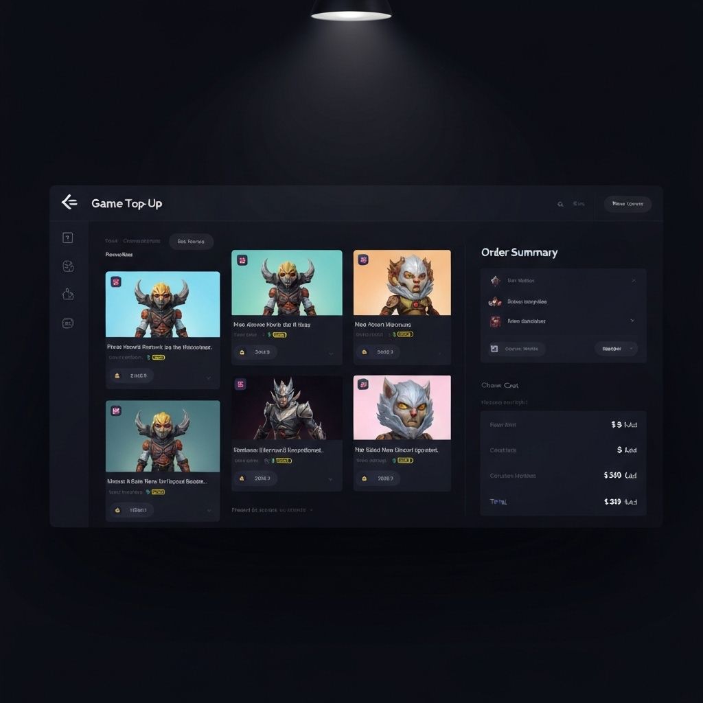 Demo website top‑up game